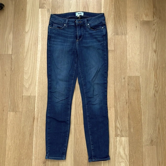 Paige Verdugo Ankle Skinny Jeans - Picture 1 of 5